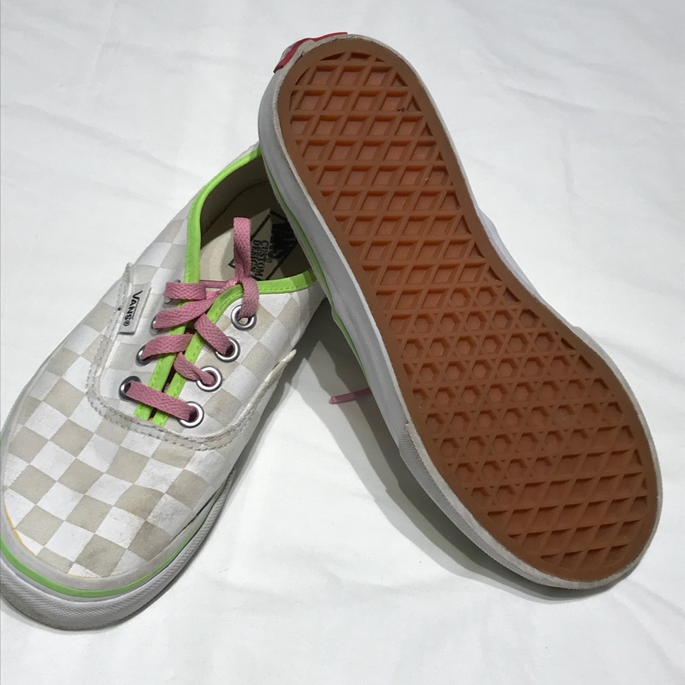Custom Checkered Vans - Picture 3 of 4
